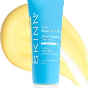 SKINN Face Wash, Multi-Action Cream, Olive and Enzyme Cleanser, 4oz